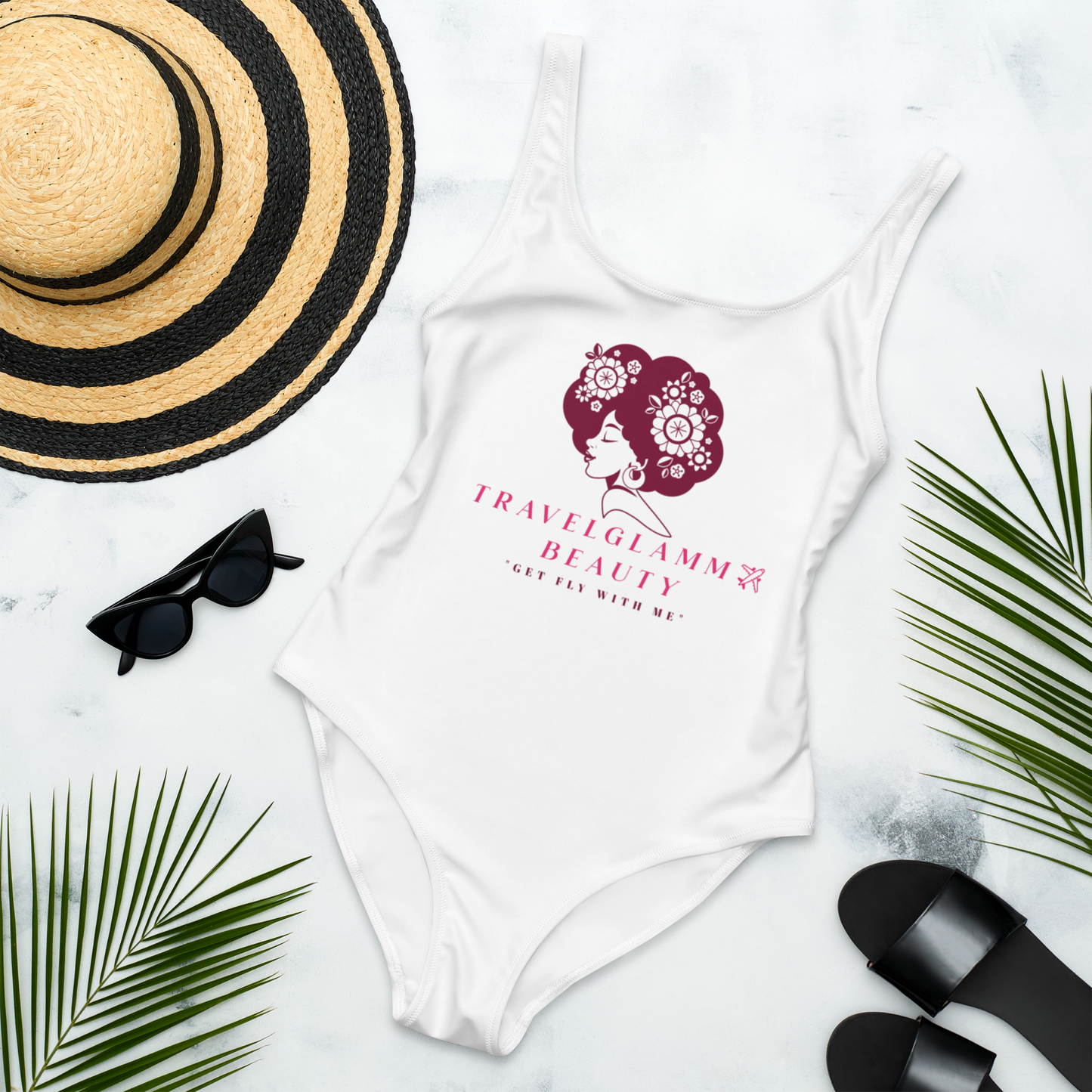 One-Piece Retro Swimsuit