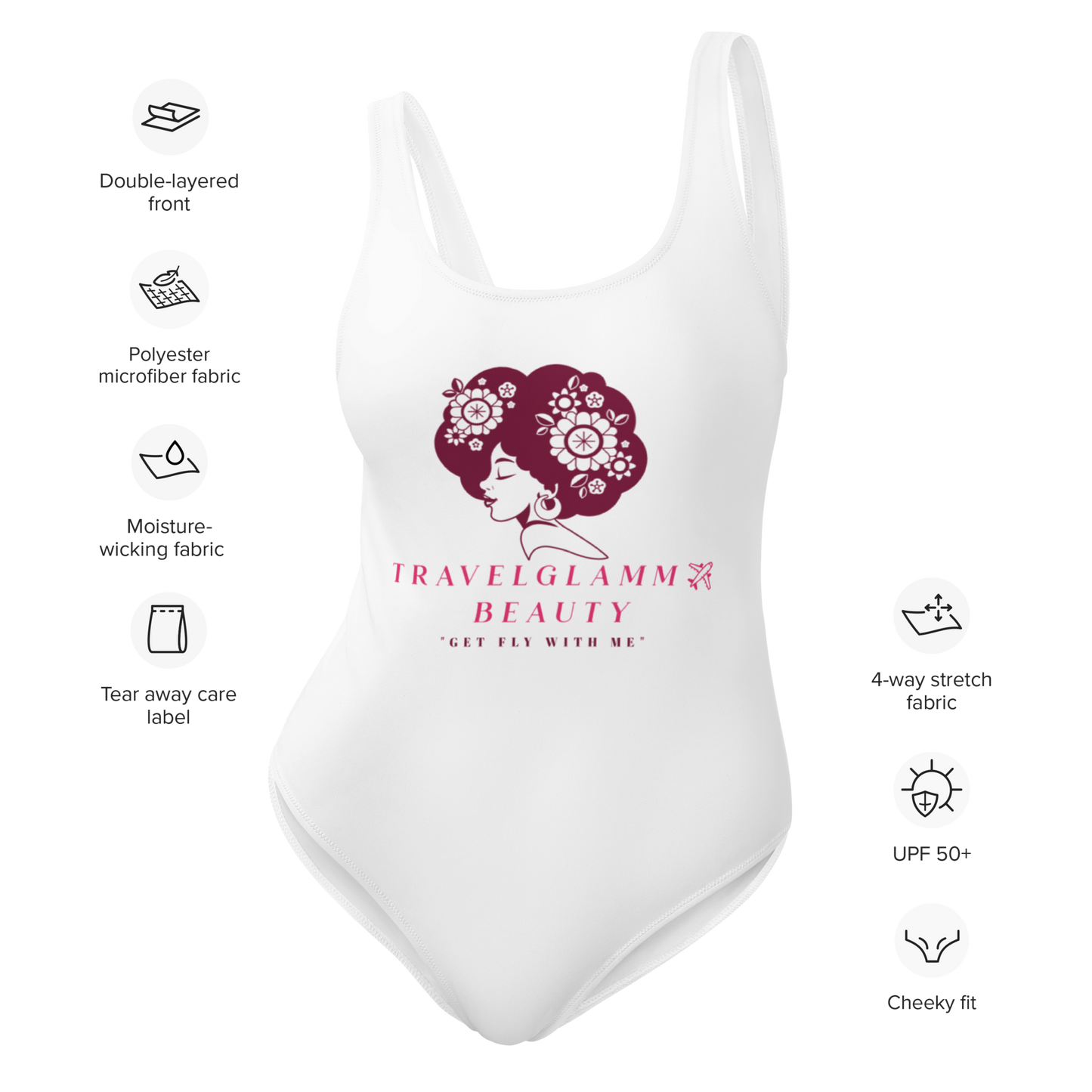 One-Piece Retro Swimsuit