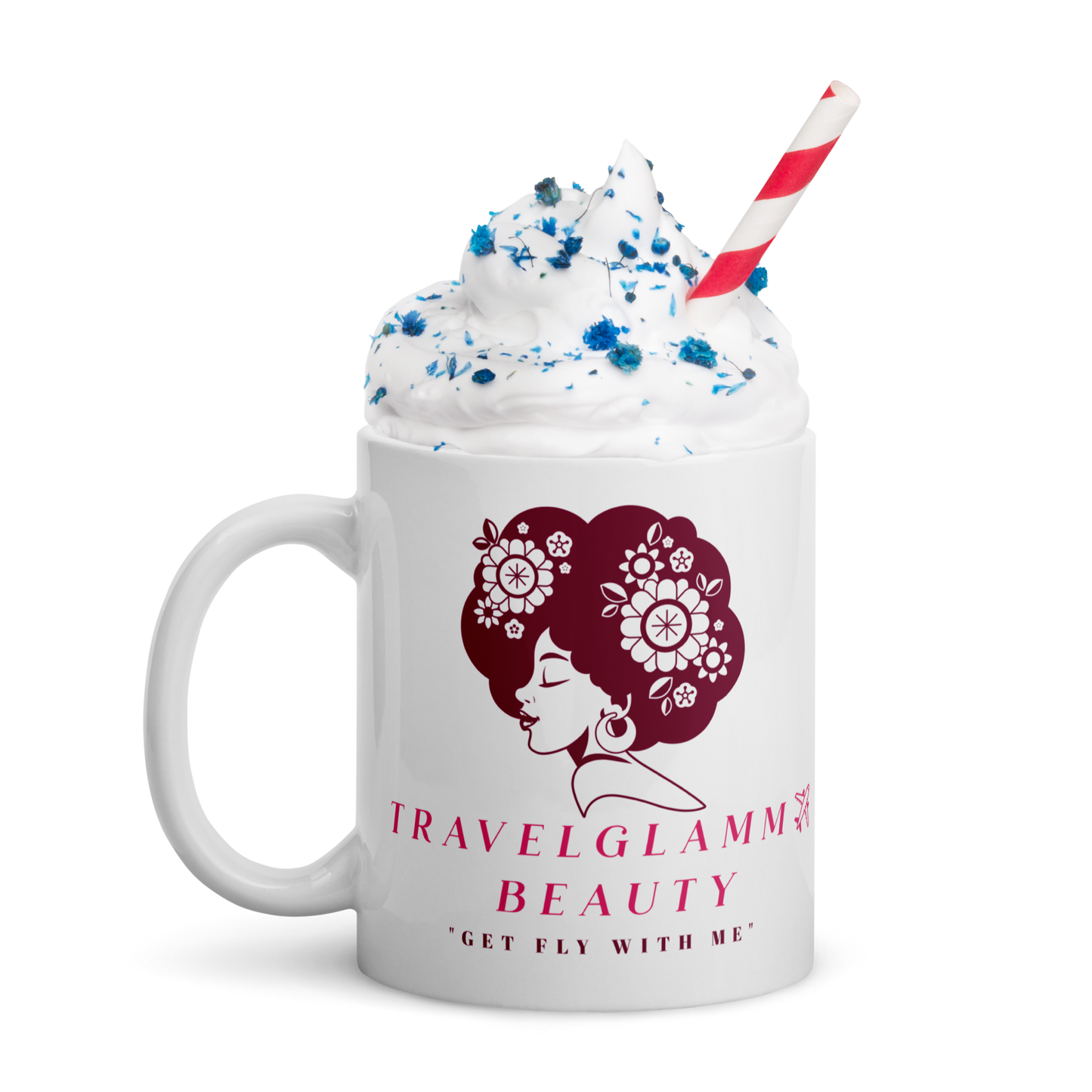 TRAVELGLAMM ✈️ BEAUTY Glossy Mug