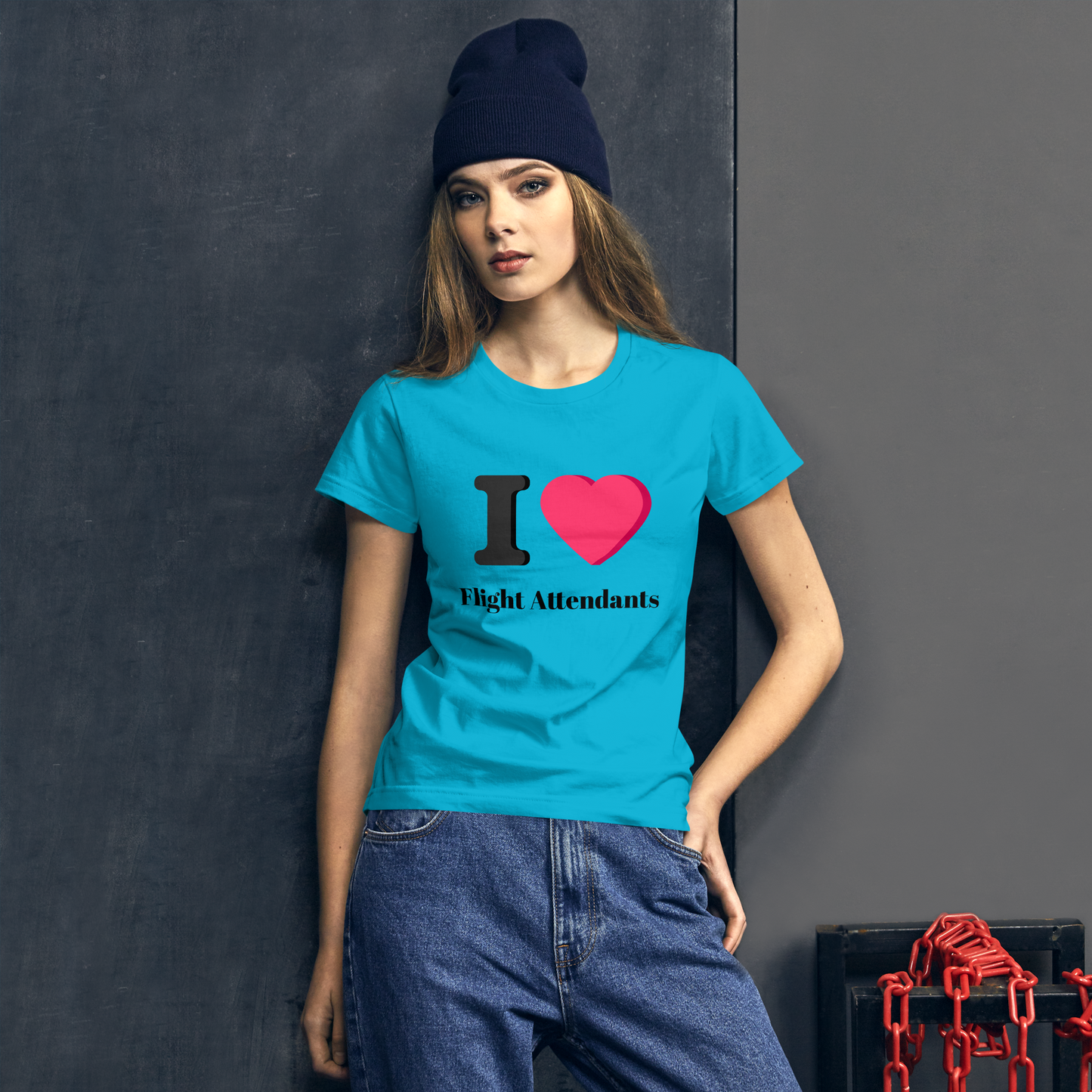Flight Attendant Love Classic Tee
