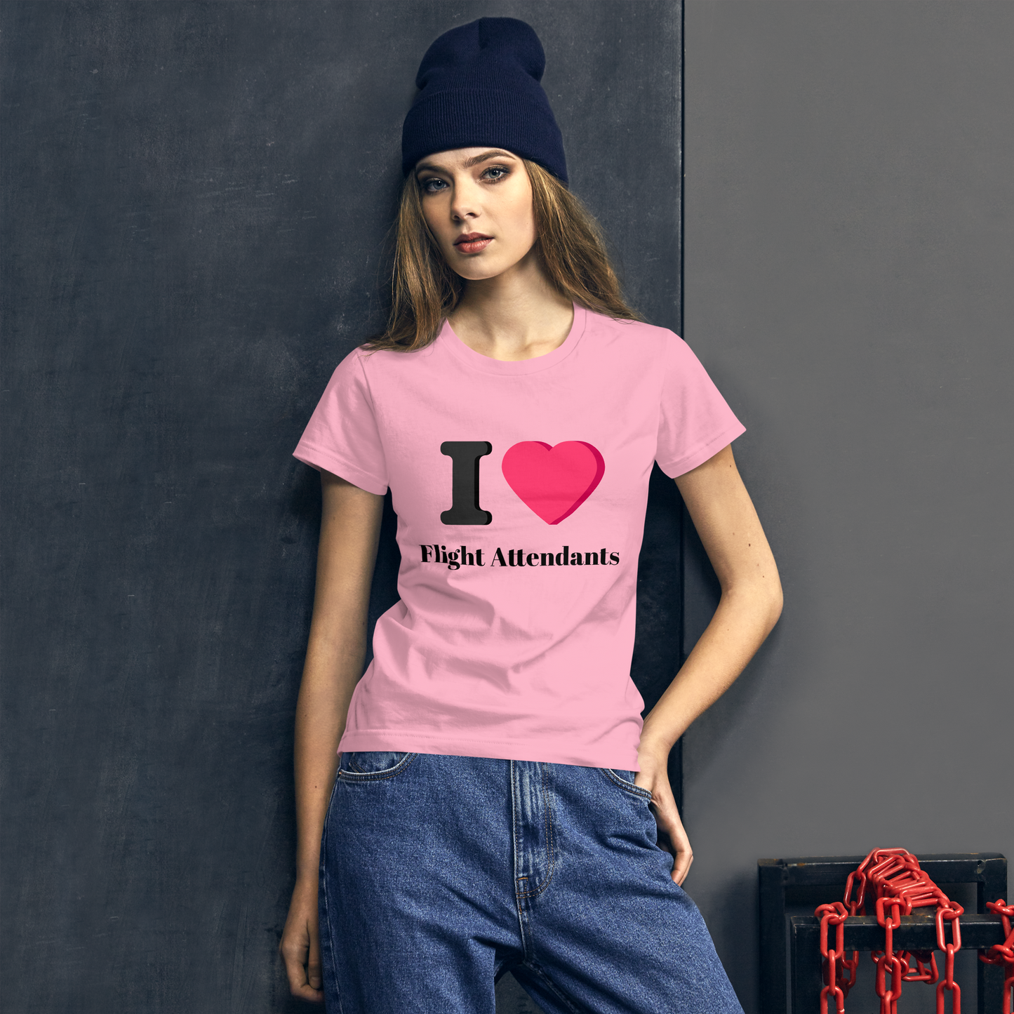 Flight Attendant Love Classic Tee