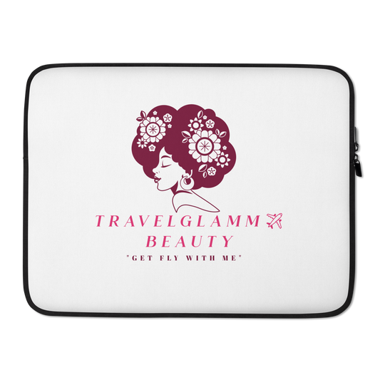 TRAVELGLAMM ✈️ BEAUTY Laptop Sleeve